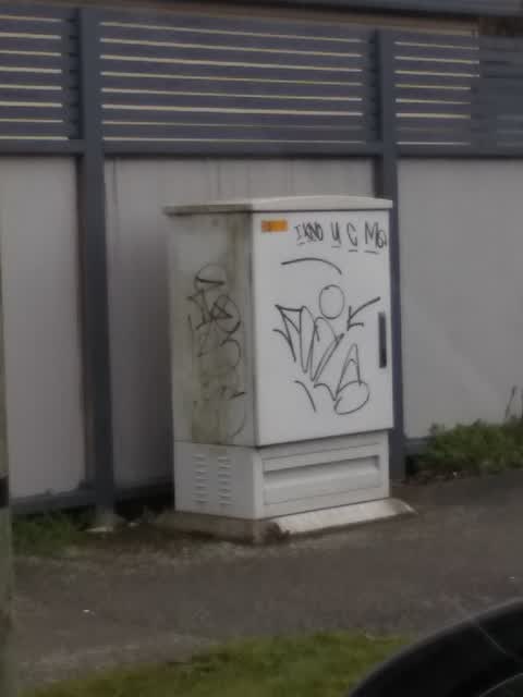 Graffiti, a report photo