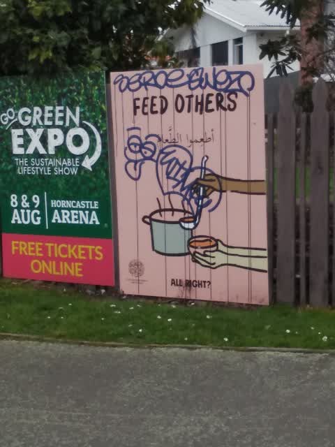 Graffiti, a report photo