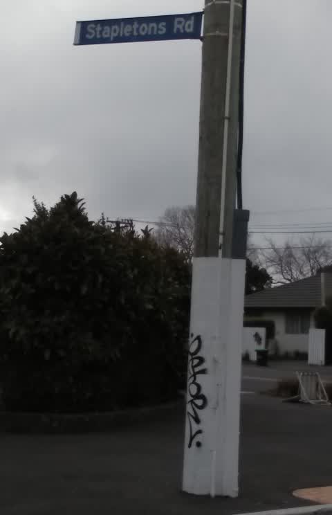 Graffiti, a report photo