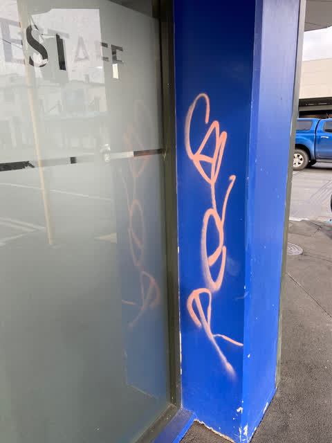 Graffiti — a report photo