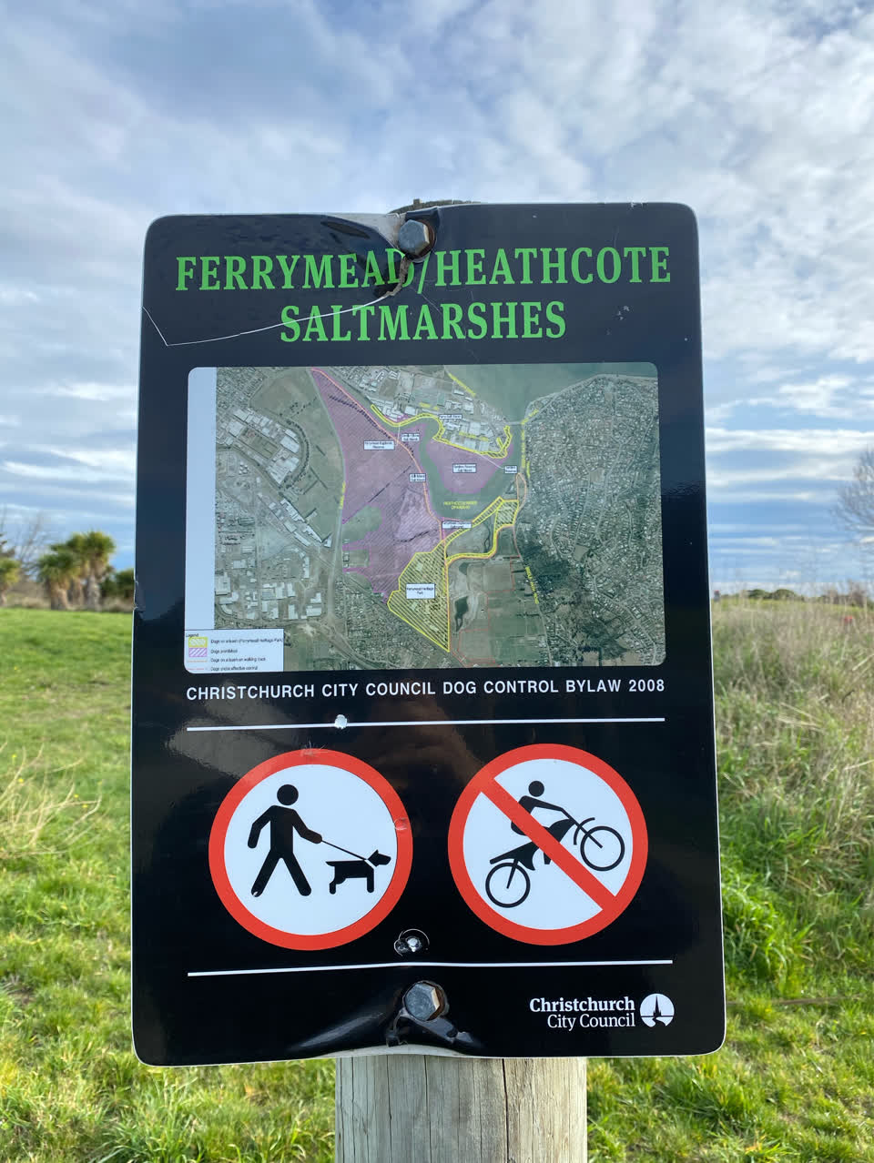 The photograph attached to this parks report