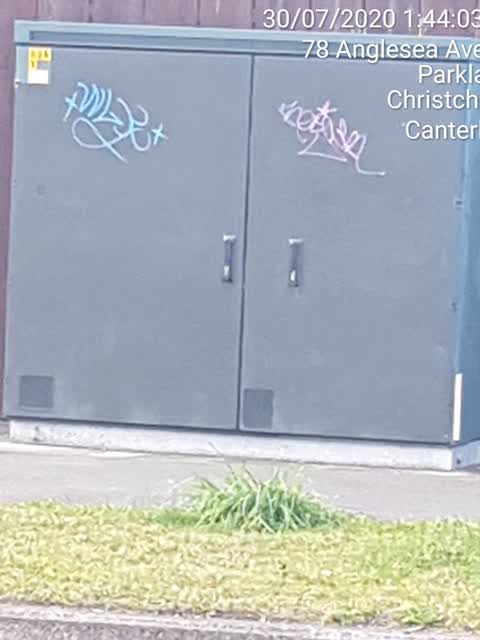 Graffiti, a report photo