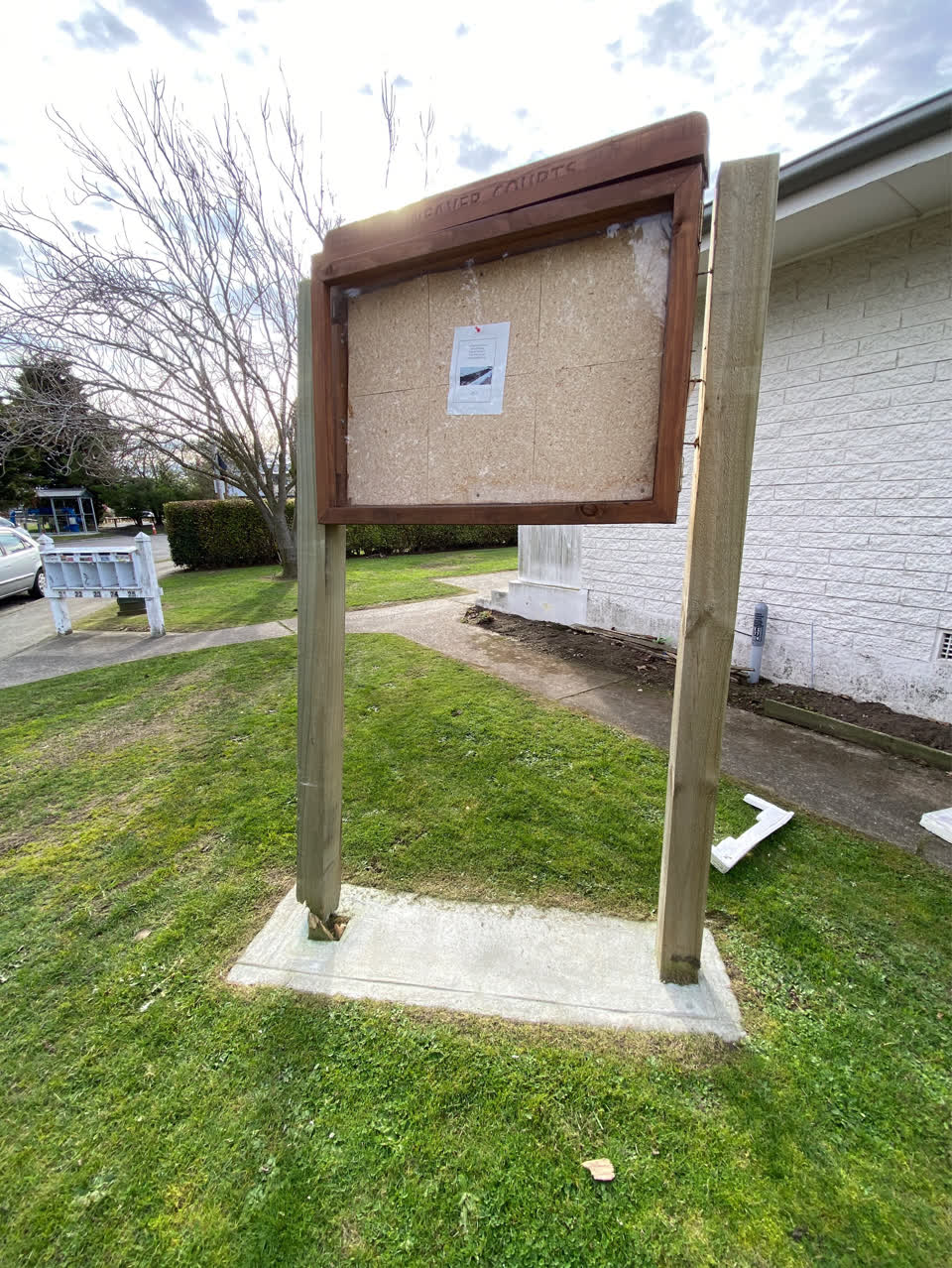 The photograph attached to this parks report