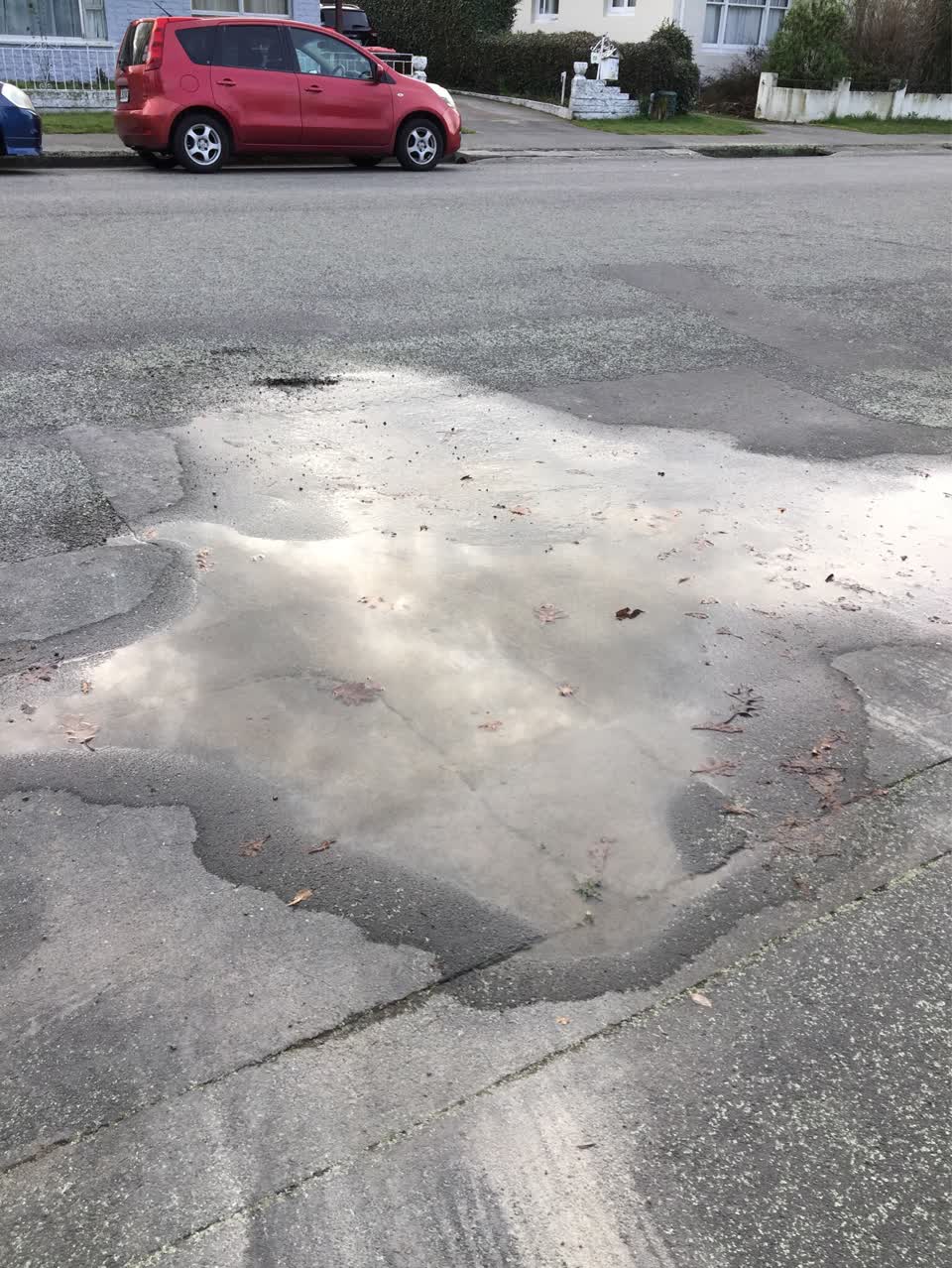 The photograph attached to this water supply report