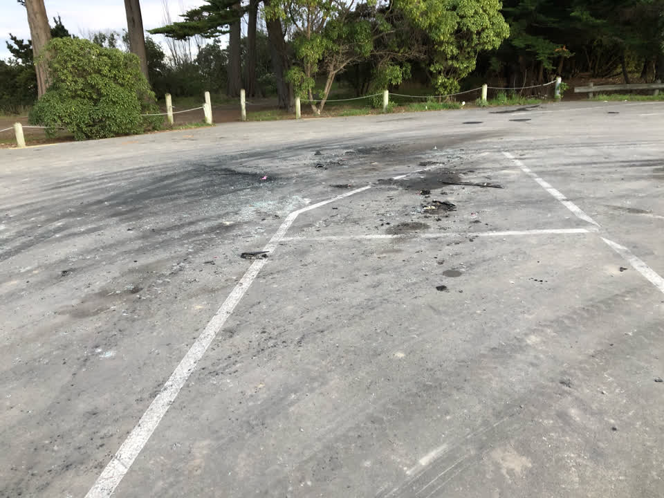 The photograph attached to this parks report