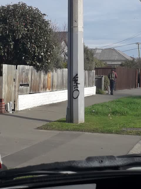 Graffiti — a report photo