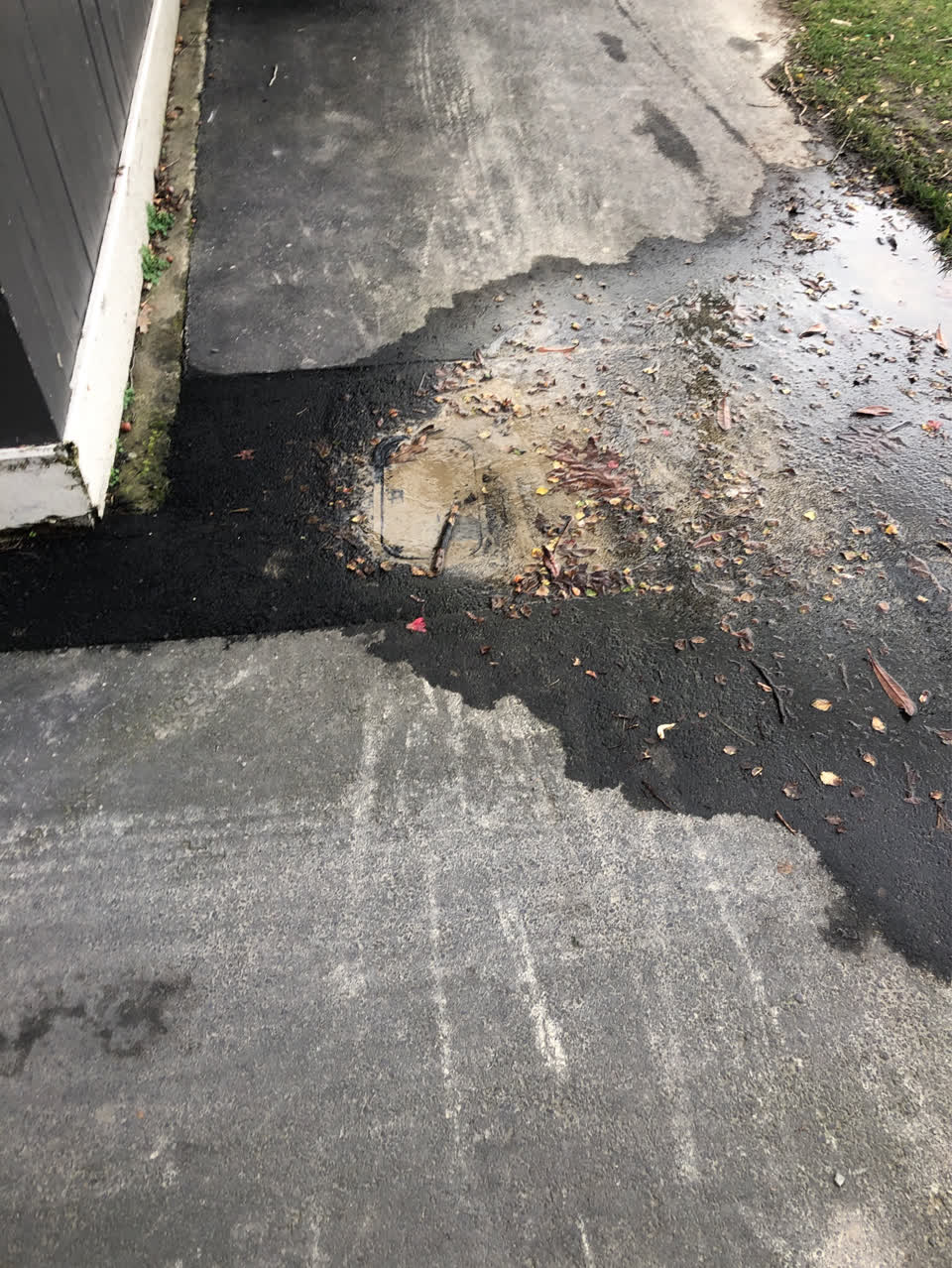 The photograph attached to this water supply report