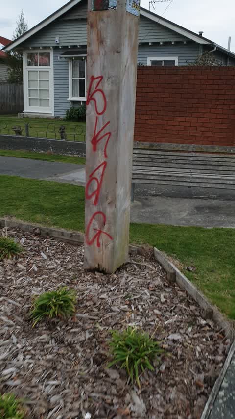 Graffiti, a report photo
