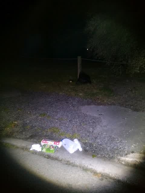 Rubbish/Recycling, a report photo