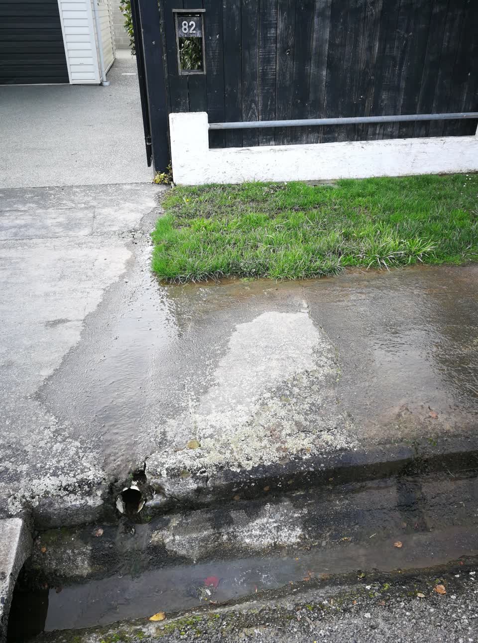 The photograph attached to this water supply report