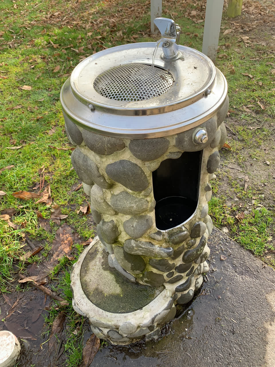 The photograph attached to this parks report