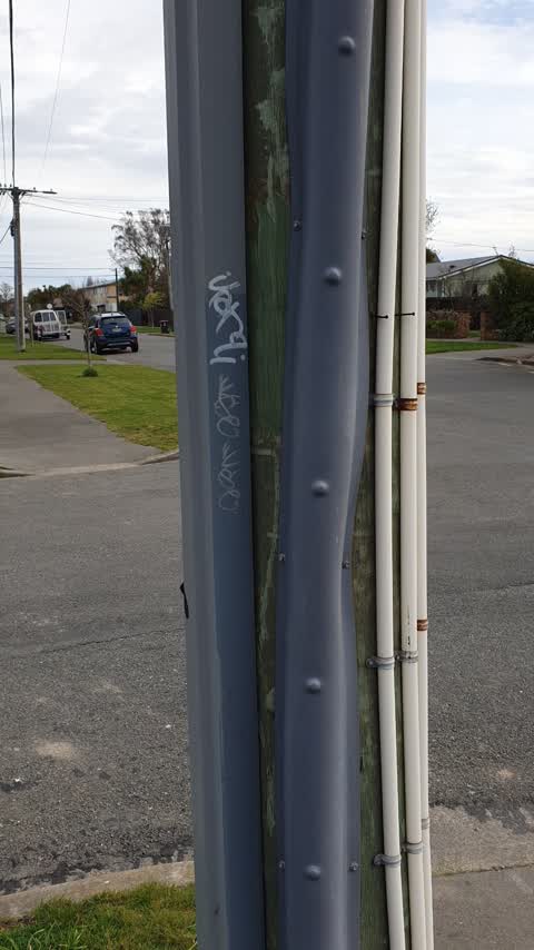 Graffiti, a report photo