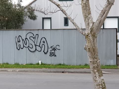 Graffiti, a report photo