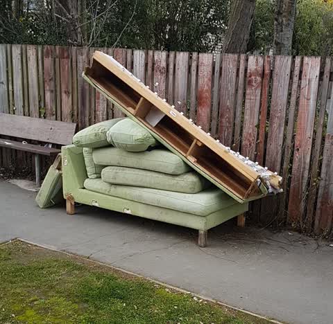 Rubbish/Recycling — a report photo
