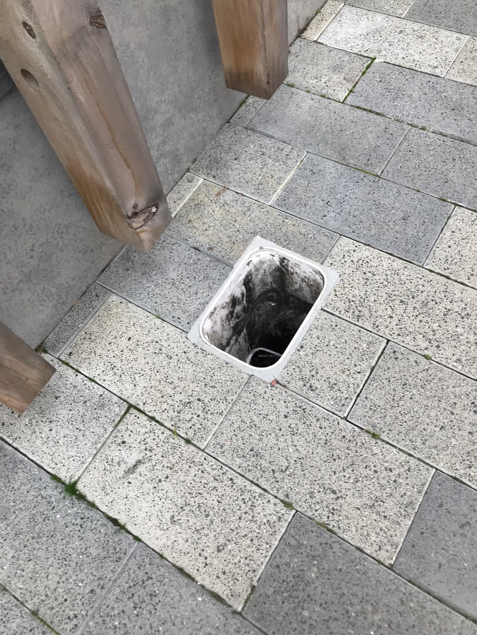 The photograph attached to this wastewater/stormwater report