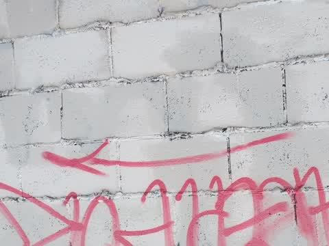 Graffiti, a report photo