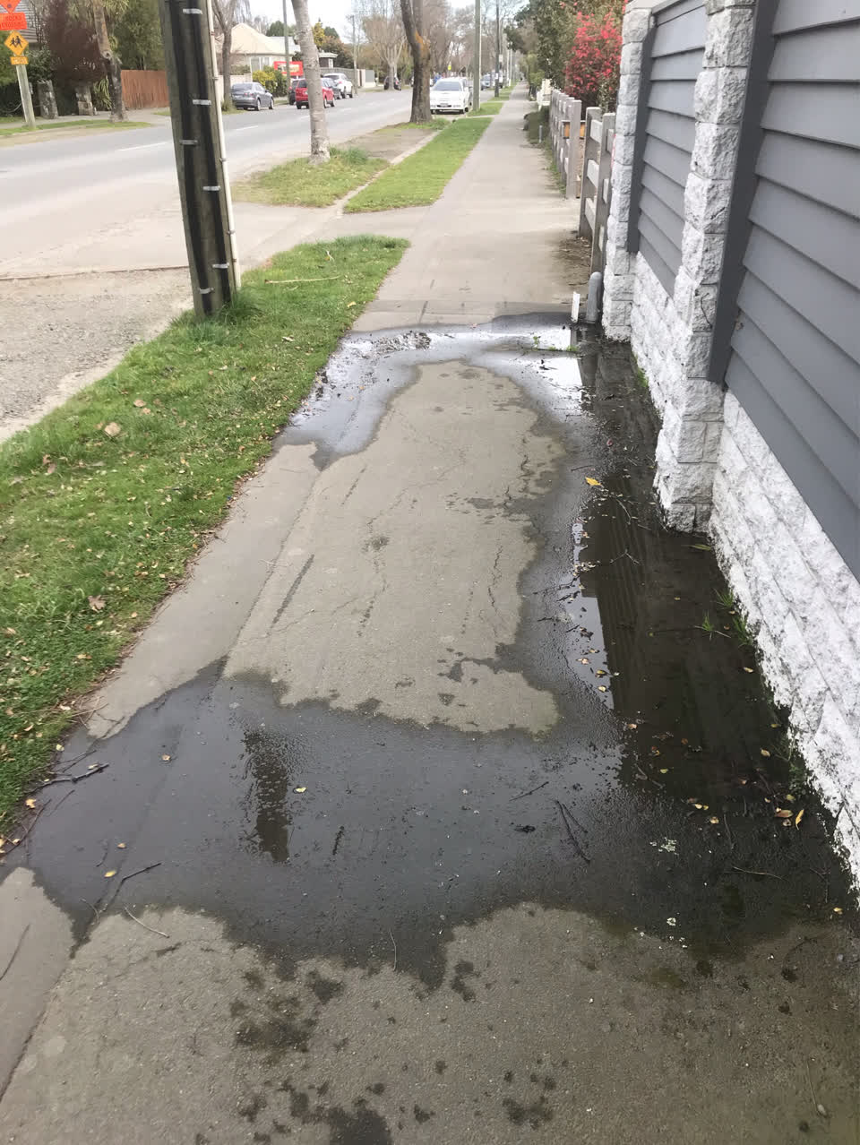The photograph attached to this water supply report