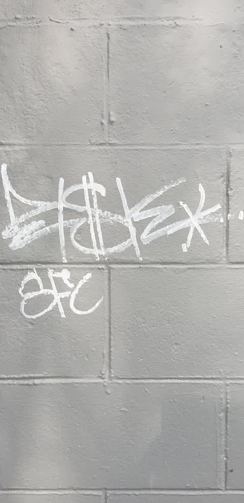 Graffiti, a report photo