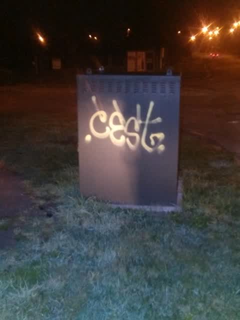 Graffiti — a report photo