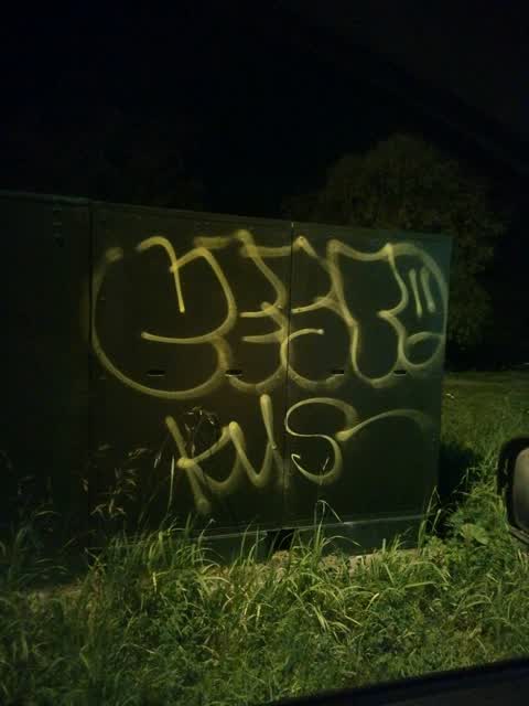 Graffiti — a report photo