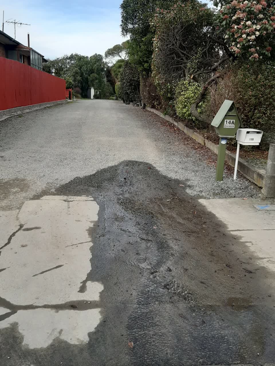 The photograph attached to this water supply report