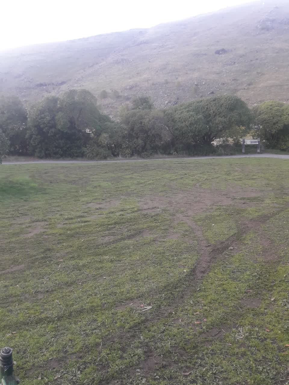 The photograph attached to this parks report