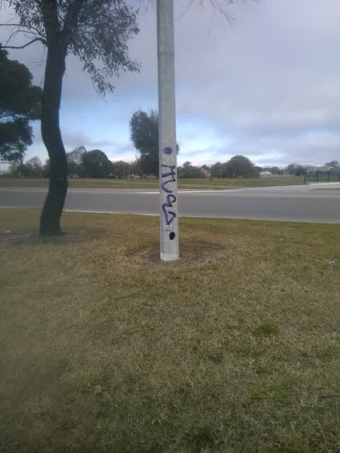 Graffiti, a report photo