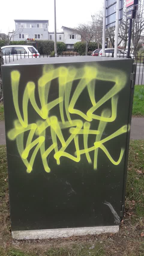 Graffiti — a report photo