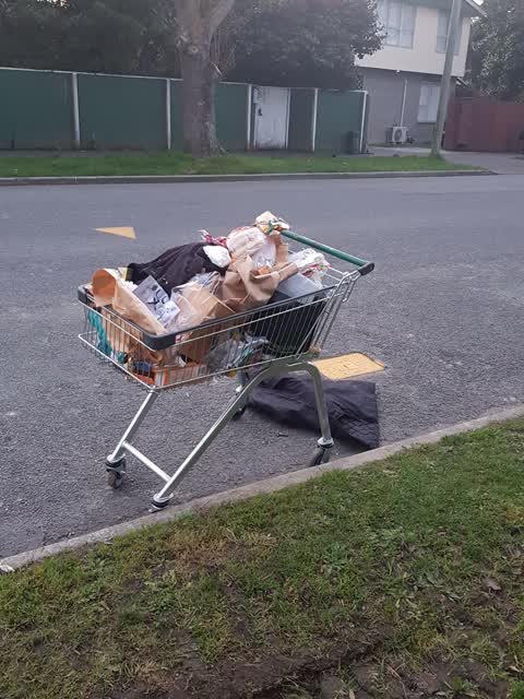 Rubbish/Recycling, a report photo