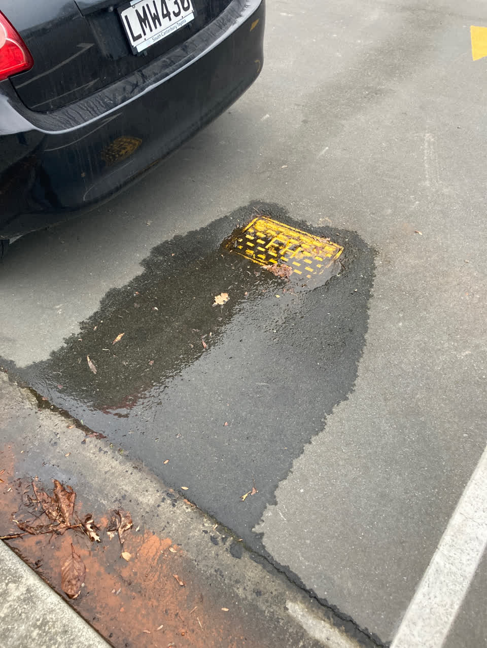 The photograph attached to this water supply report