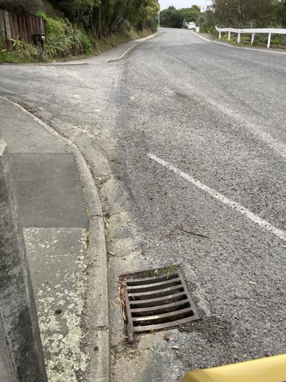 The photograph attached to this wastewater/stormwater report