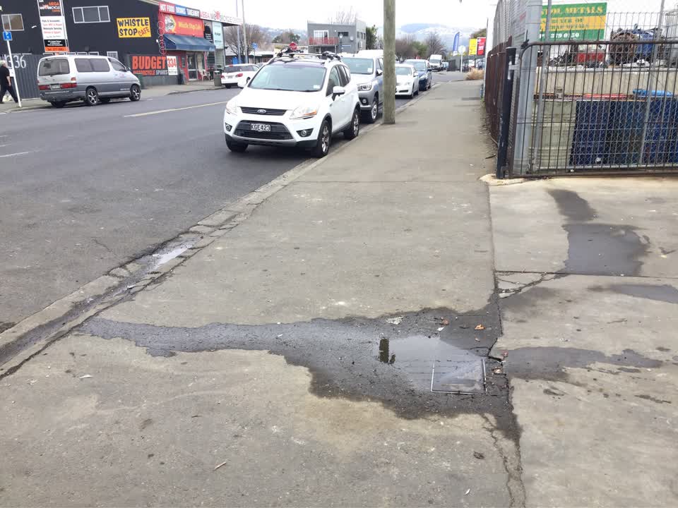 The photograph attached to this water supply report
