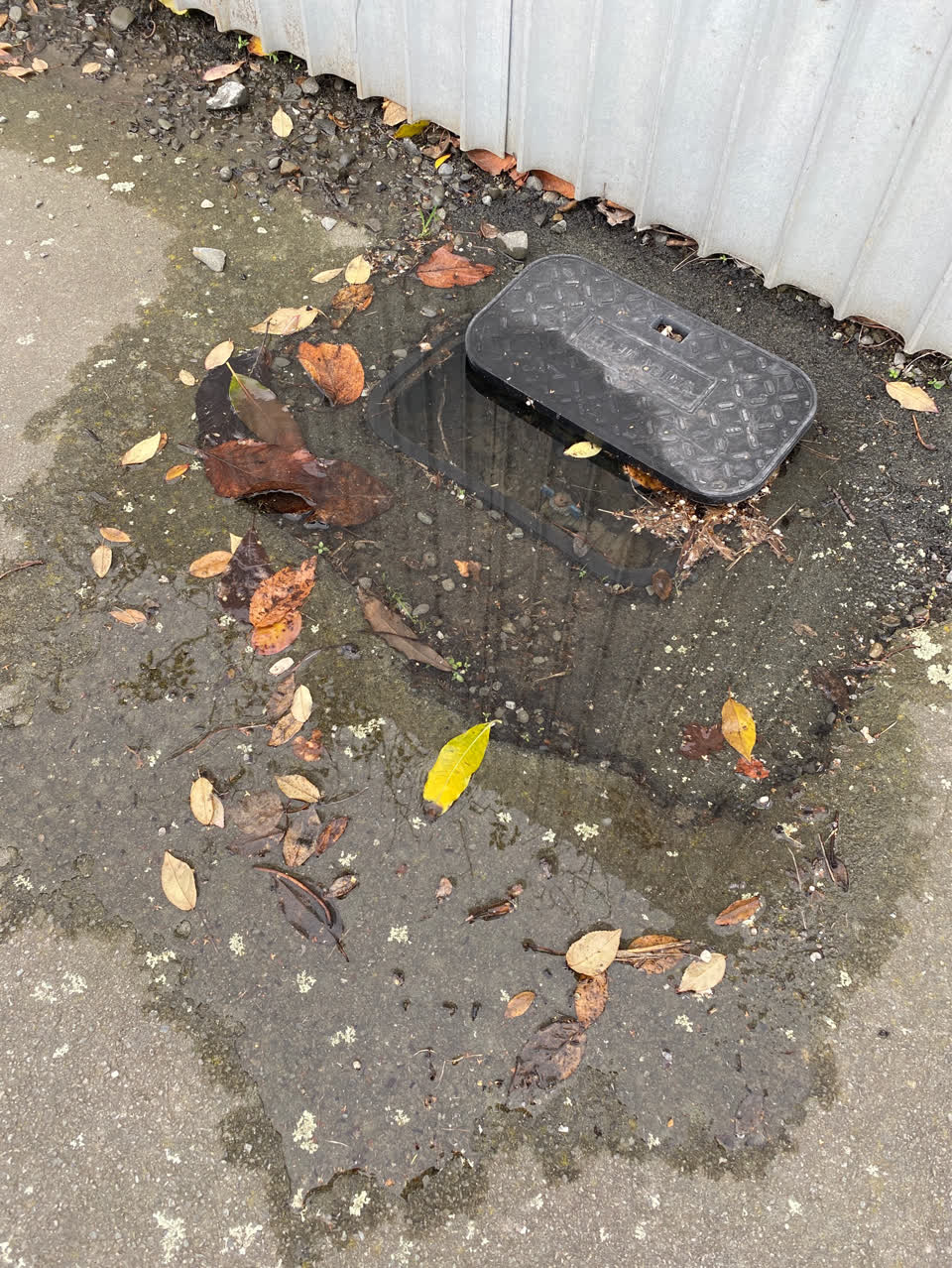 The photograph attached to this water supply report