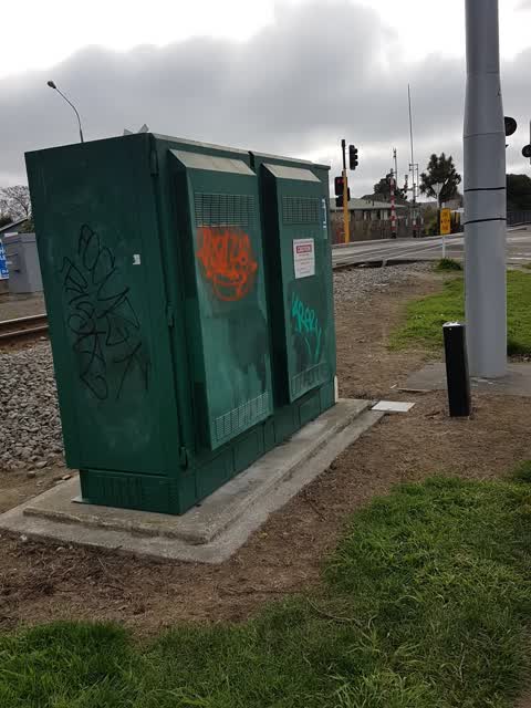 Graffiti, a report photo