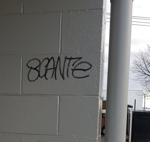Graffiti, a report photo