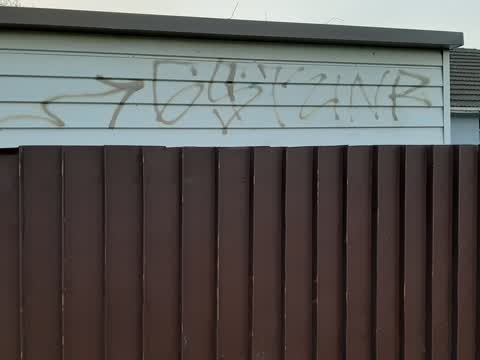 Graffiti, a report photo