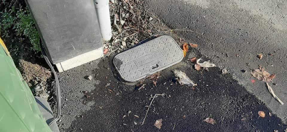 The photograph attached to this water supply report