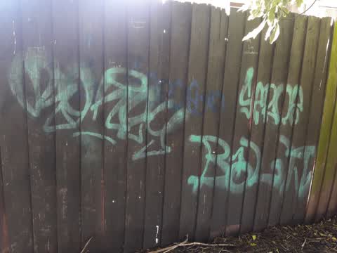 Graffiti, a report photo