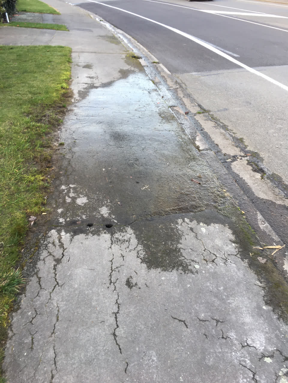 The photograph attached to this water supply report