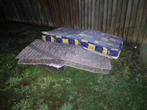 Rubbish/Recycling, a report photo