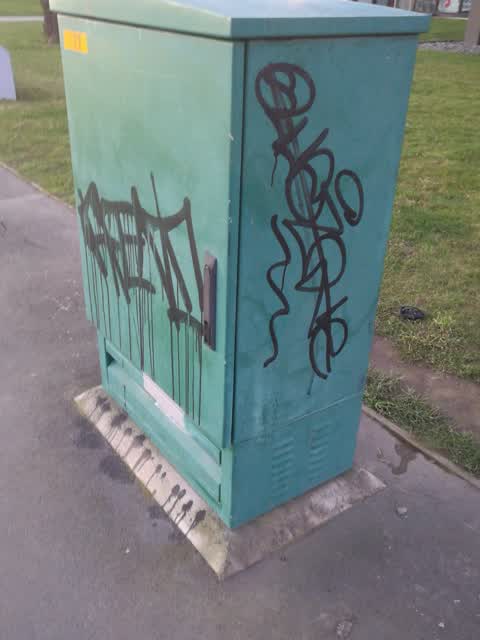 Graffiti, a report photo