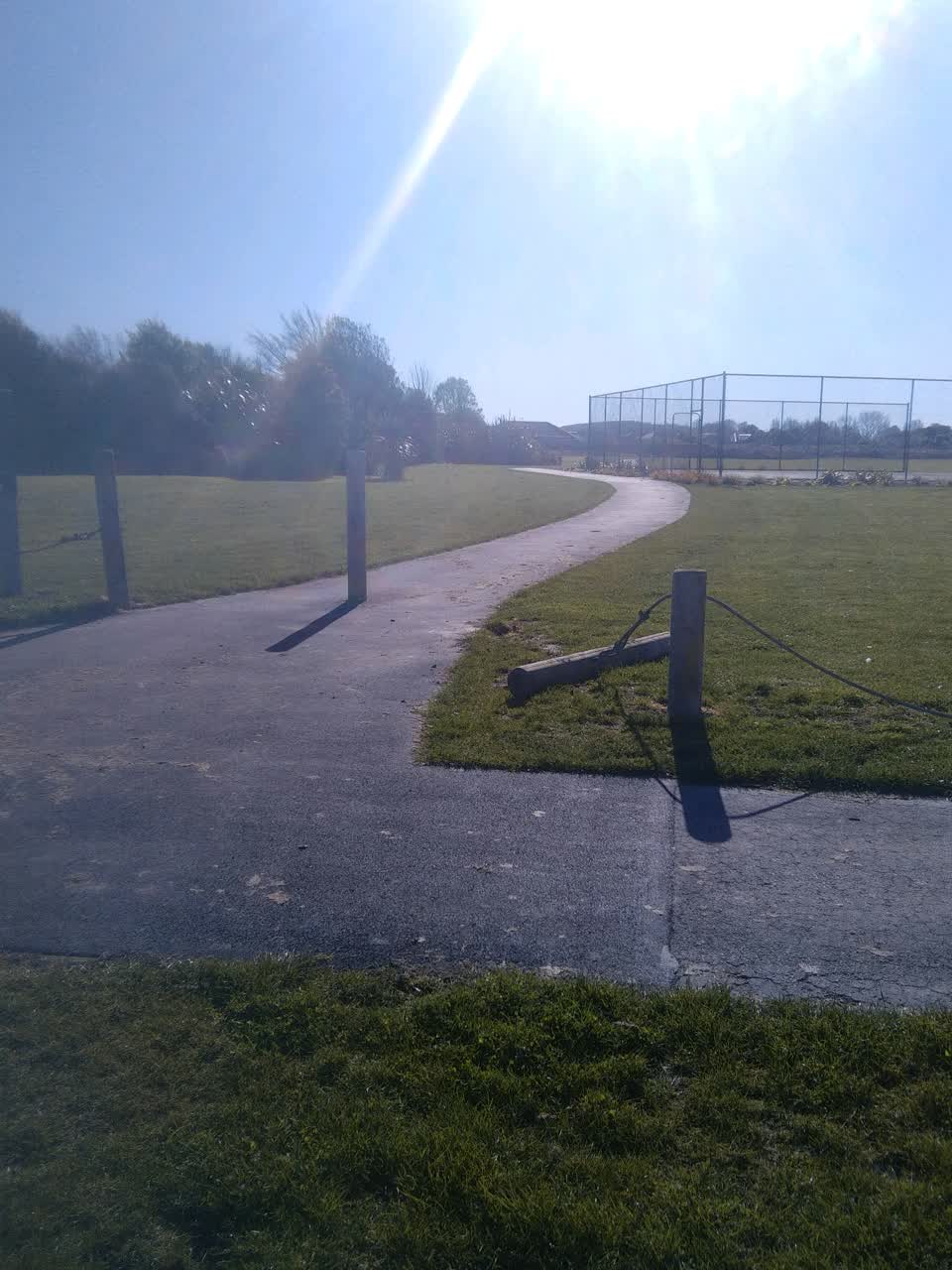 The photograph attached to this parks report