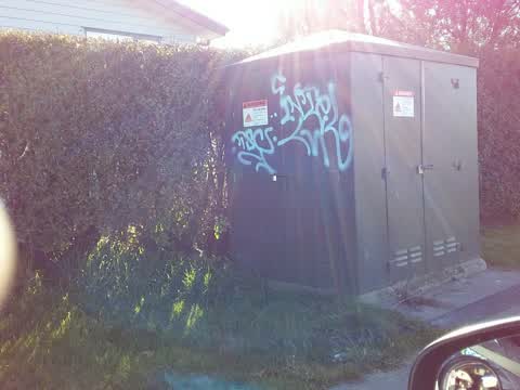 Graffiti, a report photo