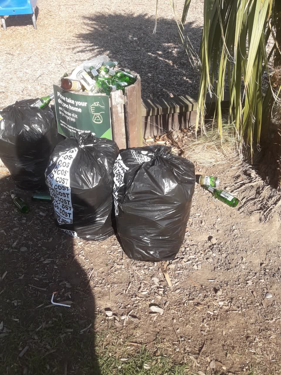 The photograph attached to this parks report