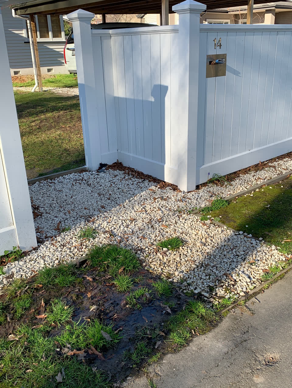 The photograph attached to this water supply report