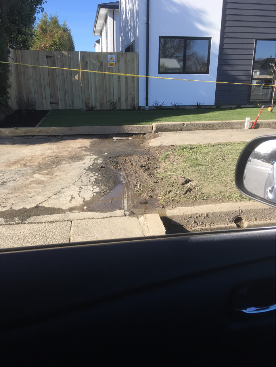 The photograph attached to this water supply report