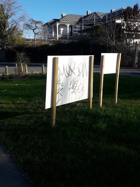 Graffiti, a report photo