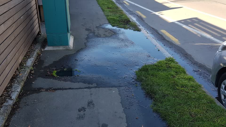 The photograph attached to this water supply report