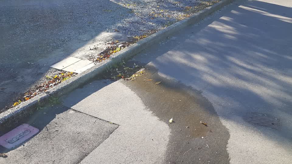 The photograph attached to this water supply report