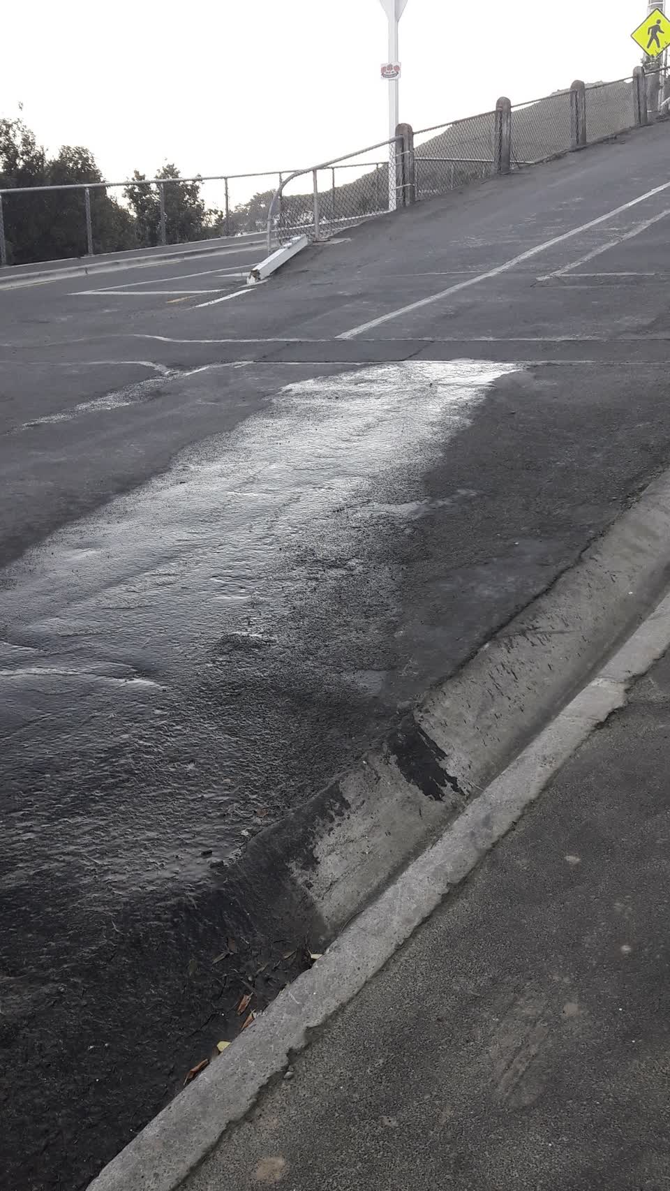 The photograph attached to this water supply report